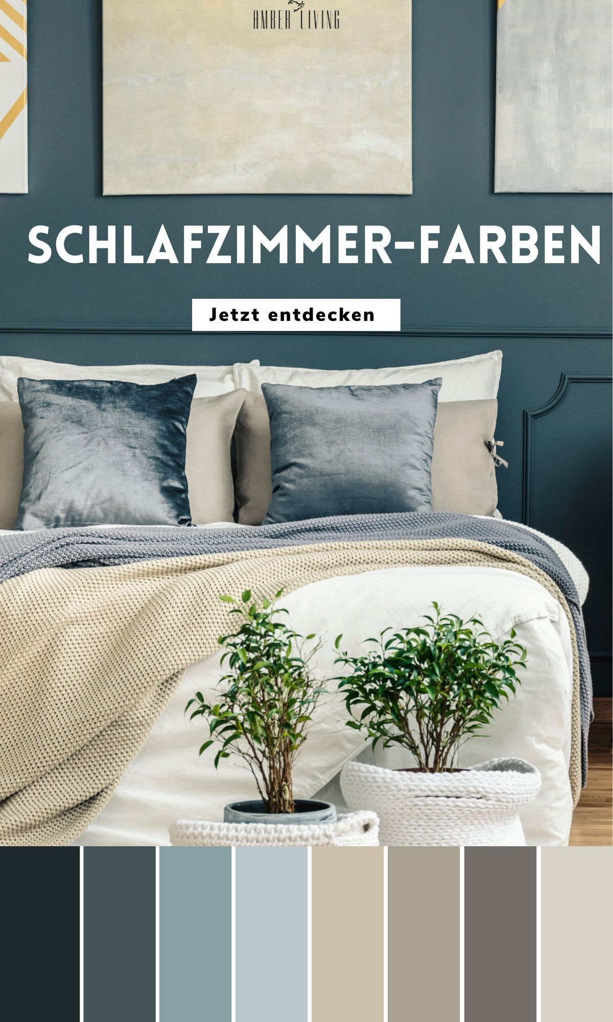 Farben &amp; Wandgestaltung Im Schlafzimmer | Schlafzimmerfarbe for Schlafzimmer Farben Ideen