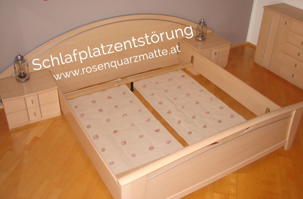 Störungsfrei Schlafen, Rosenquarzmatte for Wasseradern Im Schlafzimmer